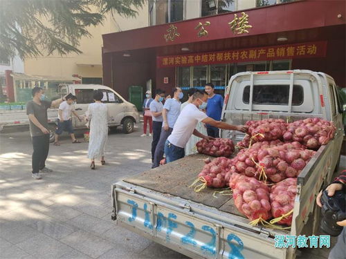 黨建引領(lǐng)消費扶貧，助力脫貧攻堅——漯河實驗高中開展結(jié)對幫扶村農(nóng)副產(chǎn)品銷售活動